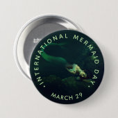 人魚国際的の日 缶バッジ (正面&裏面)