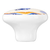 人魚地中海の セラミックノブ (側面)