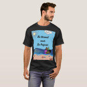 人魚姫と教授のTシャツ Tシャツ (正面フル)