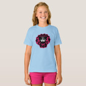 人魚姫の女の子 Tシャツ (正面フル)