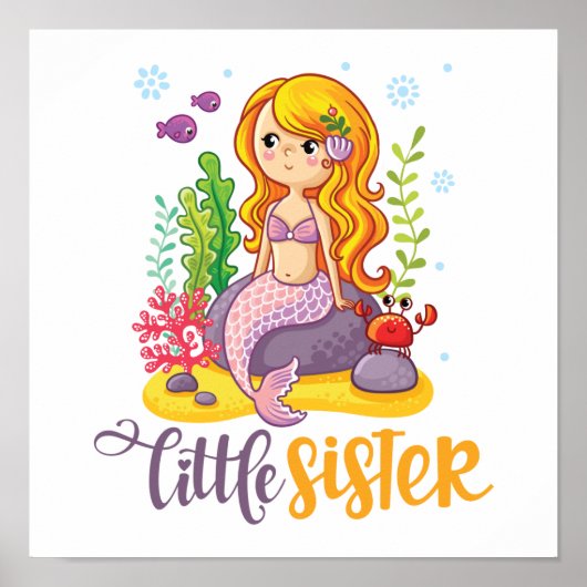 🧜♀️人魚姫の妹 ポスター (正面)