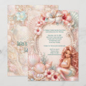 人魚姫の誕生日をお祝いしよう Shell-ebrate Under the Sea Mermaid  (正面/裏面)
