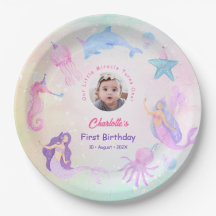人魚姫の1歳の誕生日おめでとう ウンディーネ 