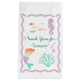 人魚姫ギフトバッグ スモールペーパーバッグ