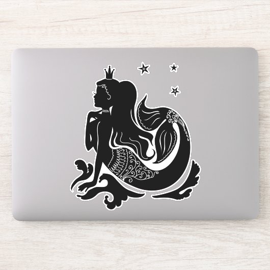 人魚姫ステッカー シール (コンピューター)