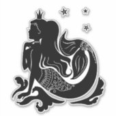 人魚姫ステッカー シール (正面)