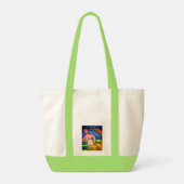 人魚姫トートバッグ トートバッグ (裏面)
