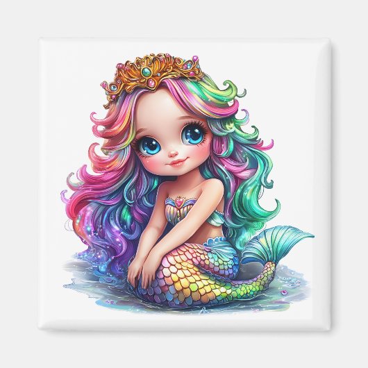 人魚姫マグネット マグネット (正面)