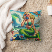 人魚姫 クッション (ブランケット)