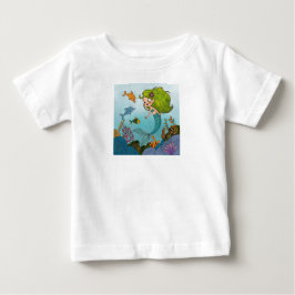 人魚姫 ベビーTシャツ