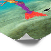 人魚救済のロブスター。 ポスター (角)