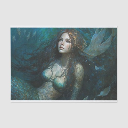 人魚海 薄葉紙 (正面)