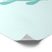 人魚犬MerDogかわいいベビー部屋 ポスター (角)