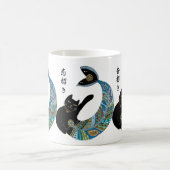人魚猫を招くこと コーヒーマグカップ (中央)