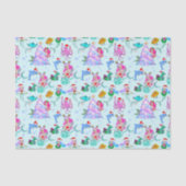 人魚祝のクリスマス 薄葉紙 (正面)