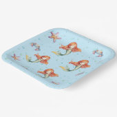 人魚紙プレート ペーパープレート (傾斜あり)