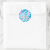 人魚違うのシール ラウンドシール (バッグ)