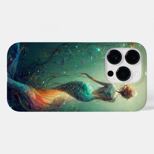 人魚遠くに泳 Case-Mate iPhoneケース (裏面 (横))