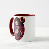 "人魚食"のマグ マグカップ (正面左)