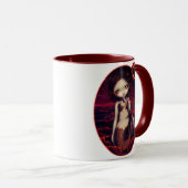 "人魚食"のマグ マグカップ (正面右)