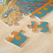 人魚魔女,ファンタジーハロウィン人魚パズル ジグソーパズル (側面)