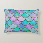 人魚鱗波継ぎ目無し模様。 アクセントクッション (裏面)