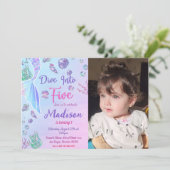 人魚1歳のダイブ・ザ・ファイヴ・パーティー 招待状 (スタンド正面)