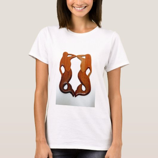 人魚2人 Tシャツ (正面)