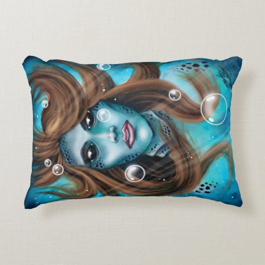 人魚 アクセントクッション (正面)