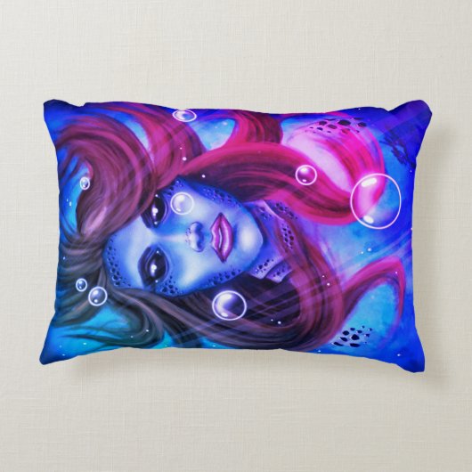 人魚 アクセントクッション (裏面)