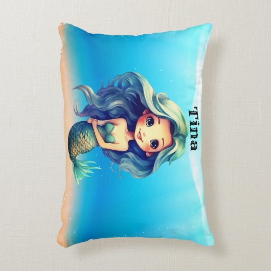 人魚 アクセントクッション (正面(垂直))