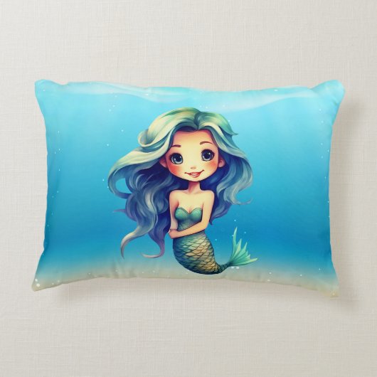 人魚 アクセントクッション (裏面)