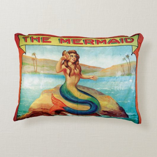 人魚 アクセントクッション (裏面)