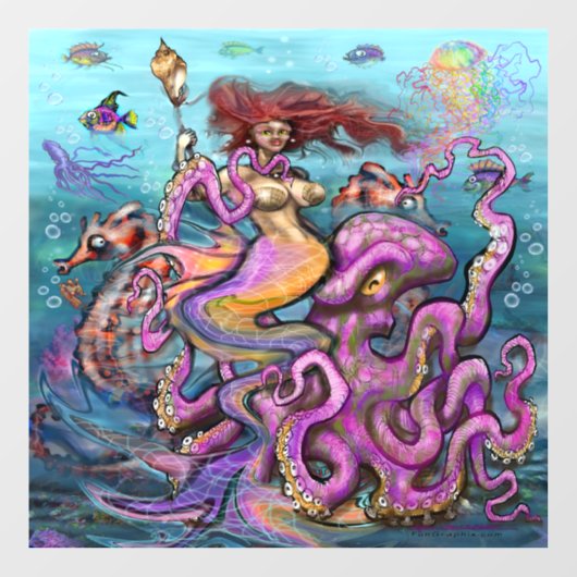 人魚 ウィンドウサイン (シート)