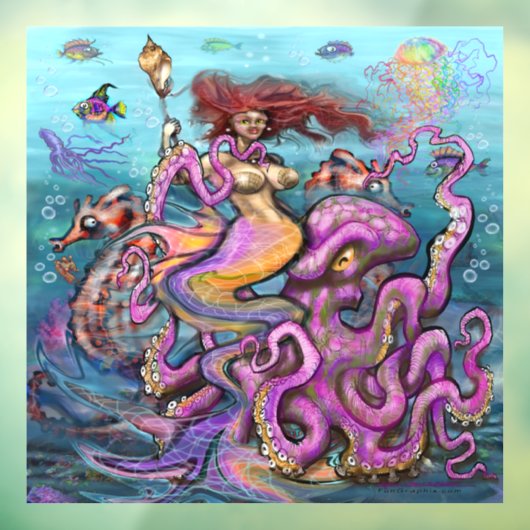 人魚 ウィンドウサイン (シート3)