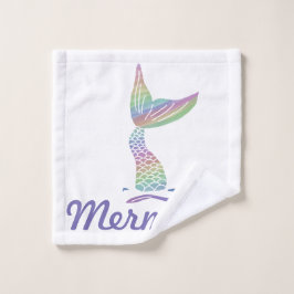 人魚 ウォッシュタオル