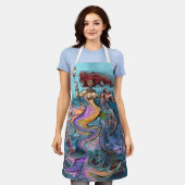 人魚 エプロン (着用した状態)