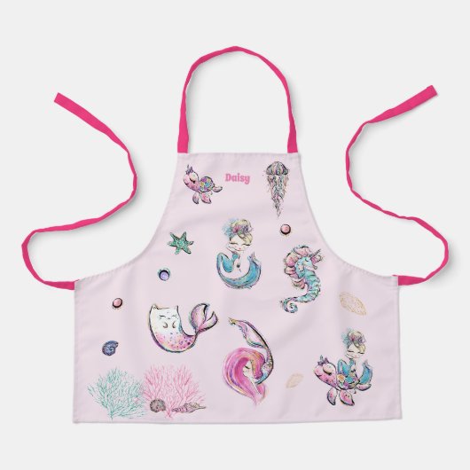 人魚 エプロン (正面)