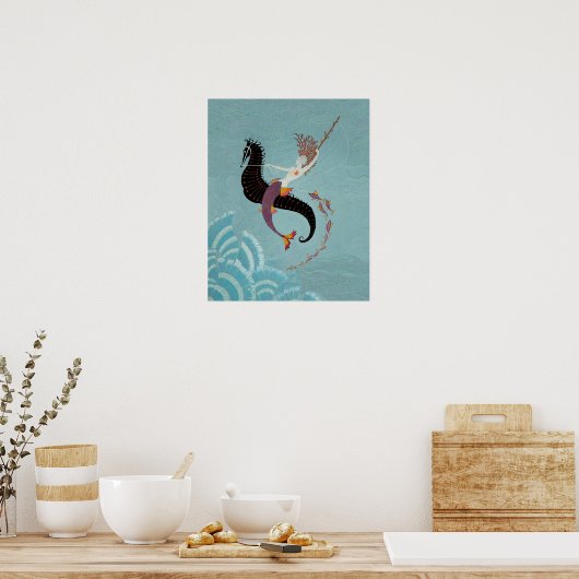 「人魚（エルテの後）」 ポスター (キッチン)