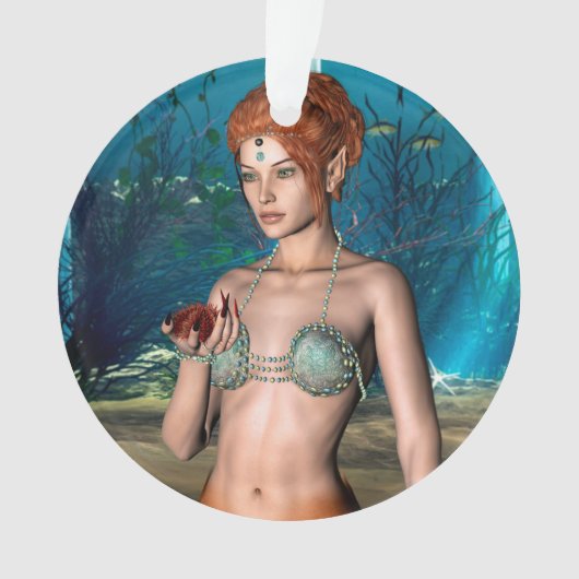 人魚 オーナメント (正面)