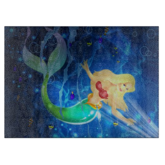 人魚 カッティングボード (正面)