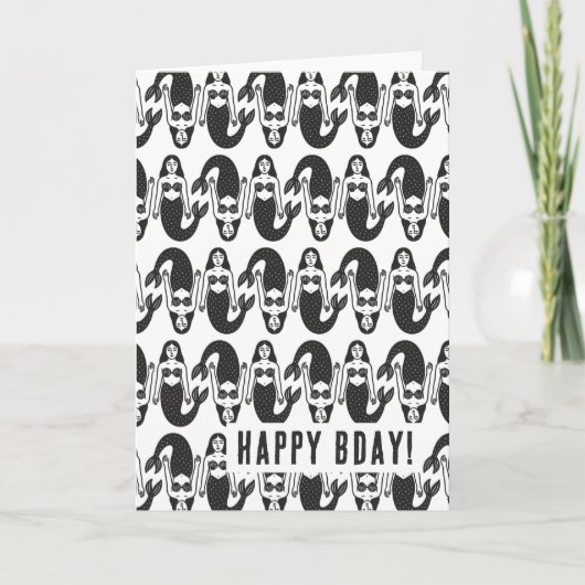 人魚 カード (正面)