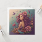 人魚 カード (正面/裏面インサイチュ)