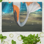 人魚 キッチンタオル (折り畳み)