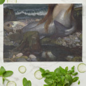 『人魚』 キッチンタオル (折り畳み)