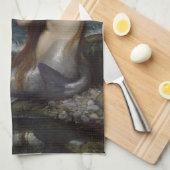 『人魚』 キッチンタオル (四つ折り)