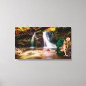 人魚 キャンバスプリント (正面)