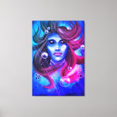 人魚 キャンバスプリント (正面)