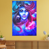 人魚 キャンバスプリント (インサイチュ (リビング))