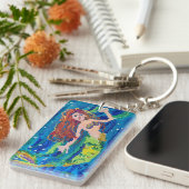 人魚 キーホルダー (正面右)